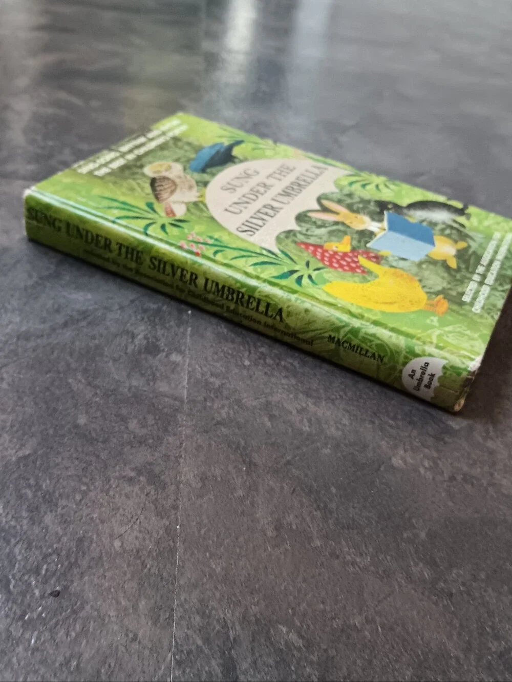 60s Fairycore 'Sung Under the Silver Umbrella'' Whimsy Poetry Hardcover Book